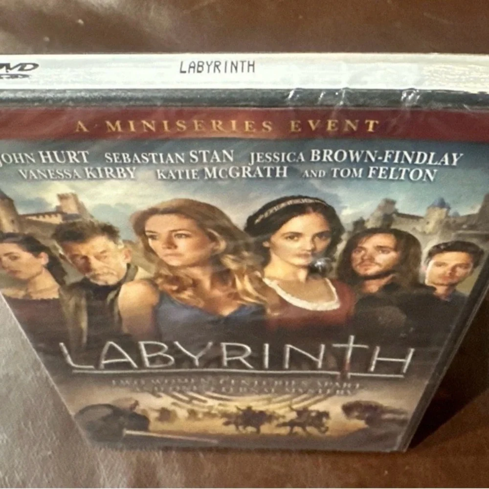 Labyrinth Miniseries DVD, Janet Suzman, Sebastian Stan, Kate Mosse, John Lynch - Picture 3 of 4